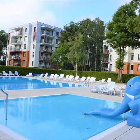 Апартаменты Apartament Polanki Z Basenem Blisko Plazy Колобжег