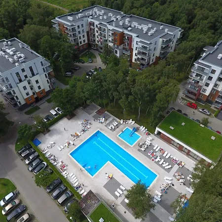Апартаменты Apartament Polanki Z Basenem Blisko Plazy Колобжег